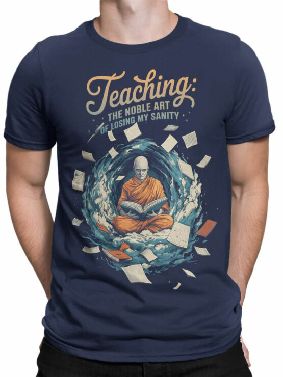 2367 Zen Teacher T-Shirt Front Man