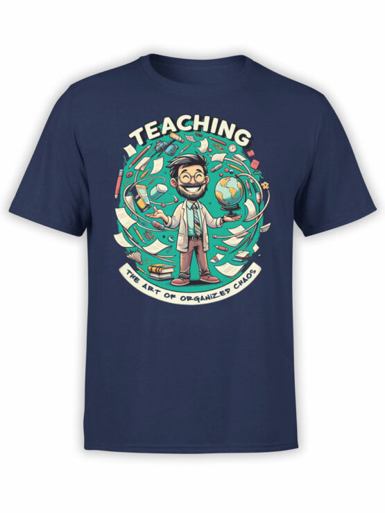 2369 Organized Chaos Teacher T-Shirt Front