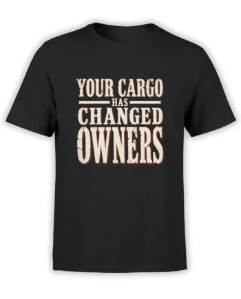 Cargo Takeover Funny Text T-Shirt | Unisex - front view