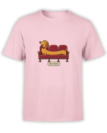 Dapper Dachshund Dog T-Shirt | Unisex - front view
