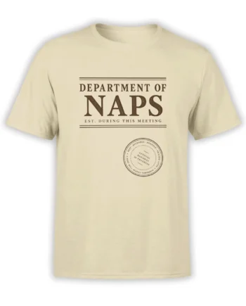 Official Nap Break Funny T-Shirt | Unisex - front view