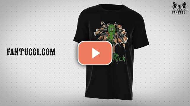 Men's Rick And Morty 'I'm Pickle Rick' T-Shirt | Officially Licensed Cotton Tee, Medium Black - View #3
